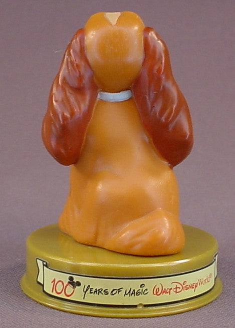 Disney 100 Years Of Magic Lady PVC Figure On A Base, Walt Disney World, Lady & The Tramp Movie