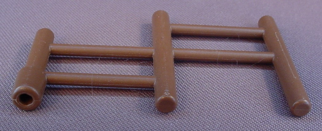 Playmobil Brown Stepped Fence Section, 3076 3955 4060 4074 4169 4203 4273 4457 5660 5711, 30 21 1250