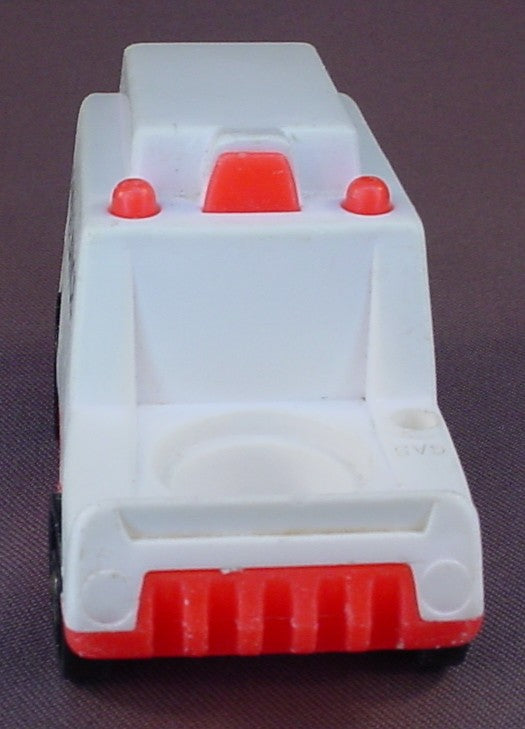 Fisher Price Vintage White Ambulance With Red Base, 126 931 Children's Hospital