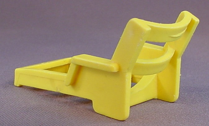 Fisher Price Vintage Yellow Lounge Beach Chair, 985 990, Houseboat, A-Frame LP