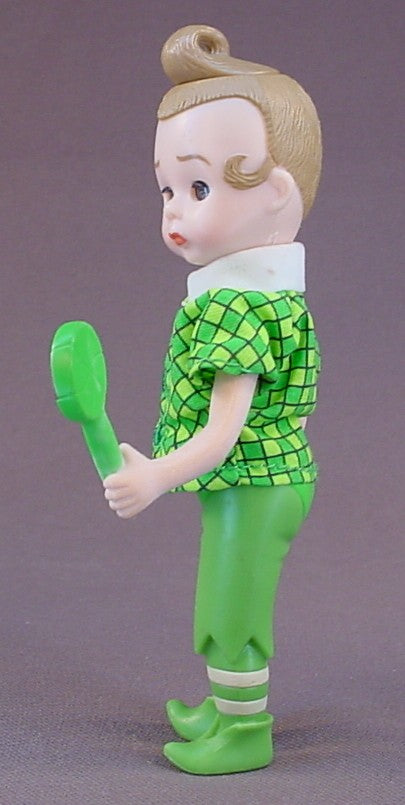 Madame Alexander Wizard Of Oz Munchkin Doll Holding A Lollipop, 4 7/8 Inches Tall, 2008 McDonalds