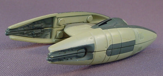 Star Wars Micro Machines Trade Federation Droid Starfighter, Diecast Metal, 1998 Galoob, Episode 1 The Phantom Menace, Die Cast Metal, 3 1/8 Inches Long, Star Wars Toy