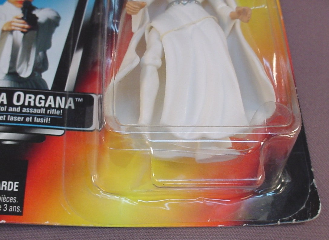 Star Wars The Power Of The Force Princess Leia Organa Action Figure In The Original Sealed Package, 1995 Kenner, C-060A