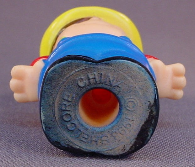 Shelcore 1993 Farmer Figure Toy, 2 1/2 Inches Tall, Similar To Fisher Price Little People