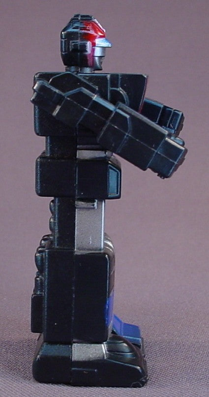 Turbo Robo #3 Super Kousoku Sentai Turboranger Action Figure, 1992, Possibly Bandai But Is Unmarked, 3 1/4 Inches Tall, The Arms Move, Vintage Plastic Toy