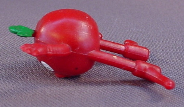 Munch Bunch Apple Pencil Topper Figure, 1 5/8 Inches Tall, Vintage, Hong Kong