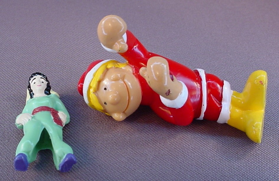 Pencil Toppers, Straw Or Pencil Riders, Erasers, Lot Of 13 Different Figures