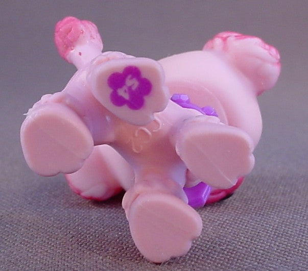 Polly Pocket Sparklin' Pets #54 Pink Poodle With A Purple Collar, From A Sparklin' Pet Spa Playset #N1695, 2008 Mattel