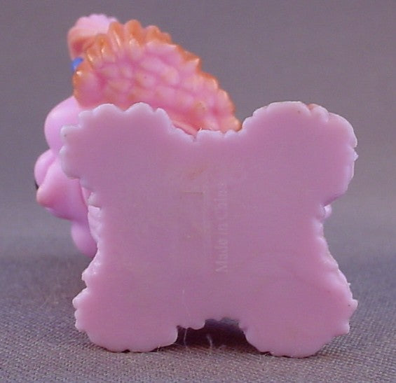 My Pet Pals Chic Boutique Pink & Brown Yorkie Dog With Blue Bows, Similar To Littlest Pet Shop, 2006 To 2008 Mattel