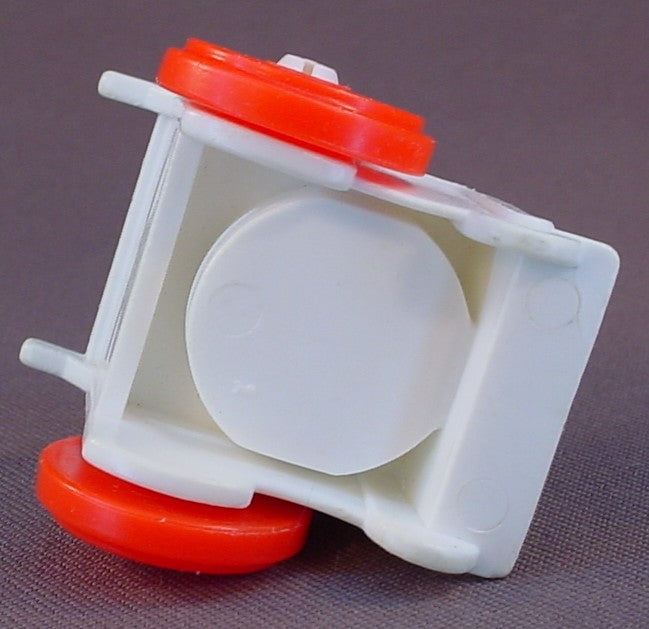 Fisher Price Vintage White Wheelchair With Red Wheels, 931 Children's Hospital
