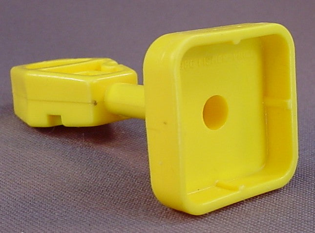 Fisher Price Vintage Yellow Parking Meter On A Post With Square Base, 2500 Main St