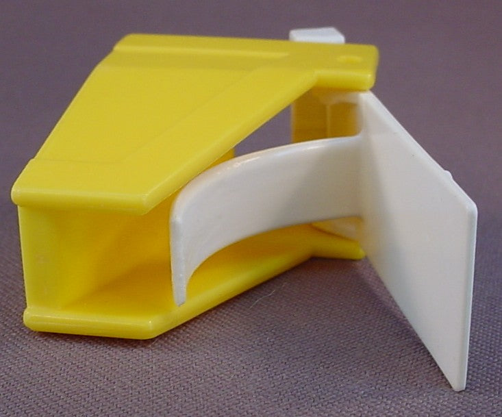Fisher Price Vintage Swimming Pool White Diving Board On A Yellow Base, 909
