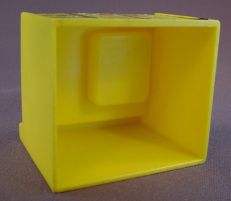 Playskool Vintage Furniture Accessories Lot From A #482 Wooden Play Camper Set, Some Have Damage To The Litho Stickers, Vintage 1970 To 1972