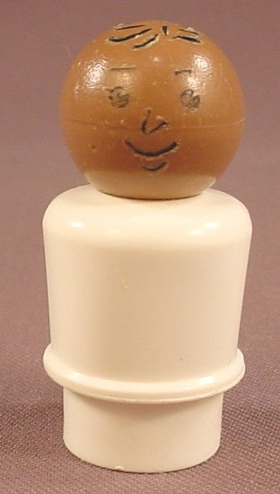 Fisher Price Vintage African American Dentist Doctor, White Body, 123 126 931 997