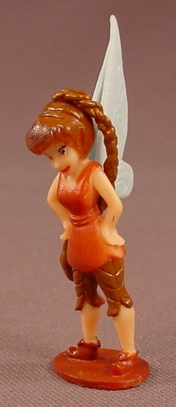 Disney Fairies Fawn Taurus Fairy PVC Figure On A Base, Tinkerbell, 2 Inches Tall, Figurine