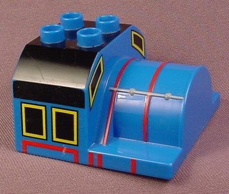 Lego Duplo 59126 Blue 4X4X2 Steam Engine Top With Gordon Pattern, T
