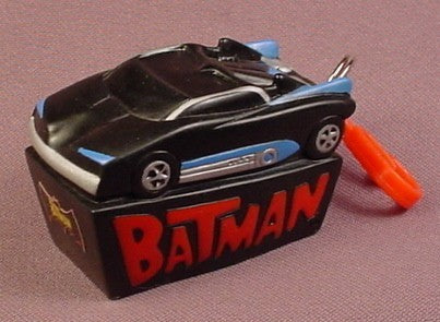 Batman Batmobile Lip Balm Topper, Chap Stick Holder With Clip, 2 3/