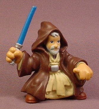 Star Wars Obi-Wan Kenobi PVC Figure, 2 1/8 Inches Tall, Right Hand