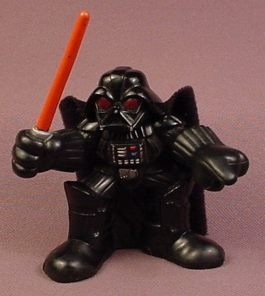 Star Wars Darth Vader PVC Figure, 2 5/8 Inches Tall, Both Arms & He