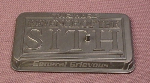 Star Wars 2005 Display Stand Base For A General Grievous Action Fig