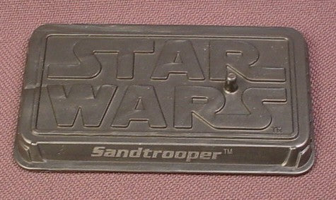 Star Wars 2005 Display Stand Base For A Sand Trooper Action Figure,