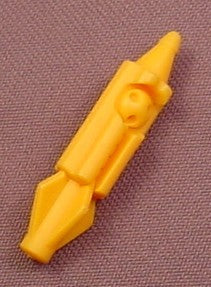 G.I. Joe Replacement Orange Missile Bomb For A 1990 Locust Vehicle,