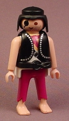 Playmobil Adult Male Pirate Figure With A Black Eye Patch