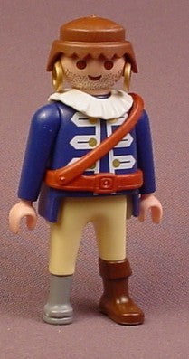 Playmobil Adult Male Pirate Figure With White Ruffle Collar – Ron's Rescued  Treasures
