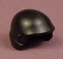 Playmobil Black Smooth Modern Helmet, Motorcycle, Police, Scooter