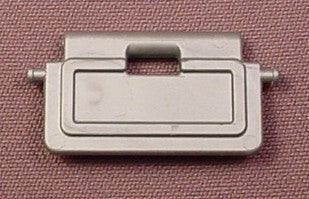 Playmobil Silver Gray Lid With Hinge Points To Attach To A Box
