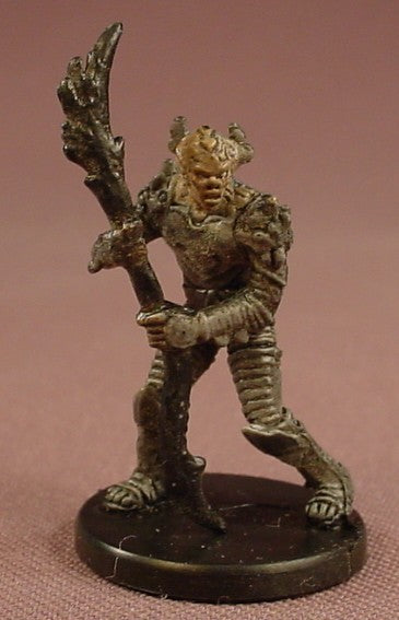 Star Wars Miniatures Yuuzhan Vong Elite Warrior Figure With The Card, 57/60, Legacy Of The Force Series
