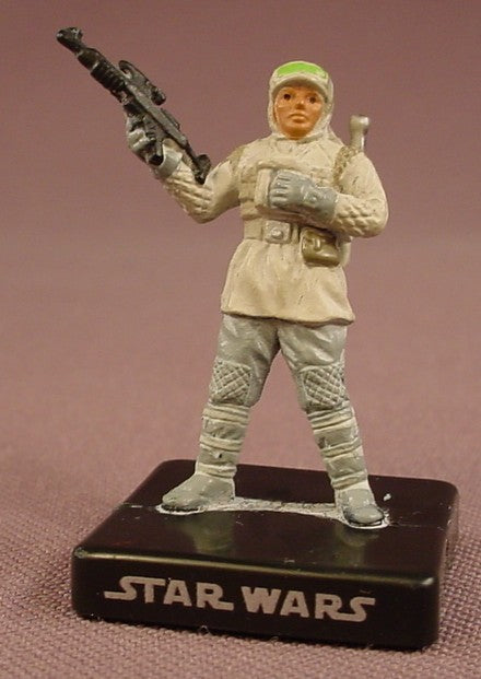 Star Wars Miniatures Elite Hoth Trooper Figure With The Card, 06/60, Alliance And Empire Series