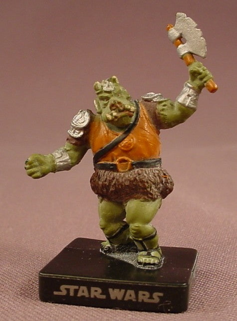 Star Wars Miniatures Gamorrean Guard Figure With The Card, 47/60, Rebel Storm Series