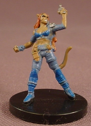Star Wars Miniatures Crimson Nova Bounty Hunter Figure With The Card, 31/40, Jedi Academy Series
