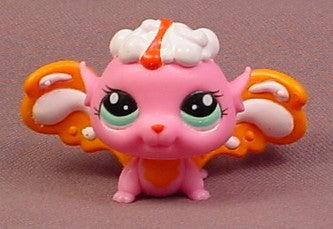 Littlest Pet Shop #2835 Snow Burst Fairy With Blue Green Eyes