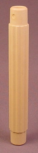 Playmobil Light Brown Or Tan Round Column With Vertical Grooves, Ho