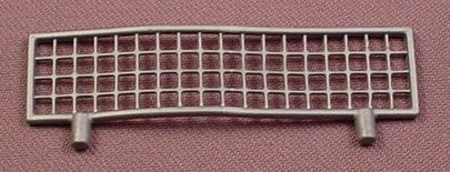 Playmobil Gray Low Narrow Fence Or Barrier With Mesh, Grey, 3210 48