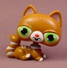 Littlest Pet Shop Brown Kitty Cat Kitten Bobblehead Cake Topper