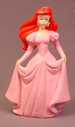 Disney The Little Mermaid Human Ariel In Pink Dress PVC Figure Ron's Rescued Treasures Disney The Little Mermaid Human Ariel In Pink Dress PVC Figure Ron's Rescued Treasures