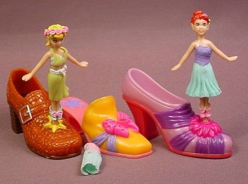 Shoe Fairies Dancers Lot Of Figures & Shoes