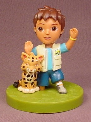 Dora The Explorer Diego & Baby Jaguar PVC Figure