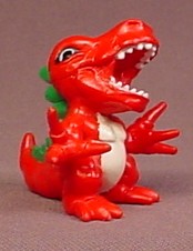 Digimon Tyrannomon PVC Figure, 1 3/4 Inches Tall, 1997 Bandai