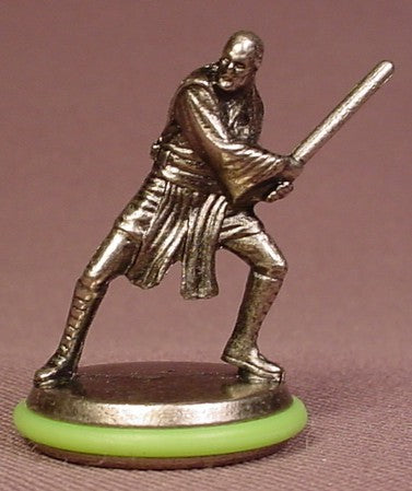 Monopoly Star Wars Episode 1 Edition Metal Qui-Gon Jin Game Token