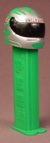 Pez Nascar Interstate Batteries Racing Helmet Candy Dispenser