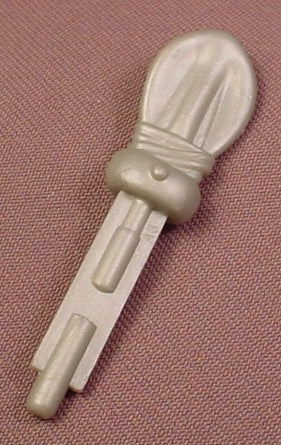 Fisher Price Imaginext Silver Missile With Flat Arrow Shaped Tip