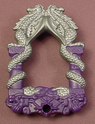 Fisher Price Imaginext Purple & Silver Ornate Window Frame