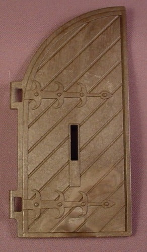 Playmobil Dark Brown Wooden Half Arch Door, 3446 3450