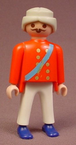 Playmobil Adult Male Revolutionary War Red Coat Officer Figure
