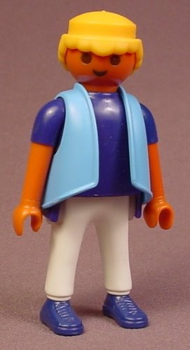 Playmobil Adult Male Boat Captain Figure With HAPPY SKIPPER