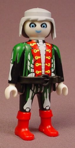 Playmobil Adult Male Glow In The Dark Skeleton Ghost Pirate Figure